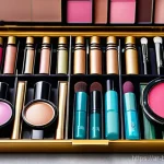 메이크업 아티스트를 위한 시간 관리법 - **Prompt 1: The Meticulously Organized Makeup Kit**
    "A vibrant, highly detailed flat-lay photogr...
